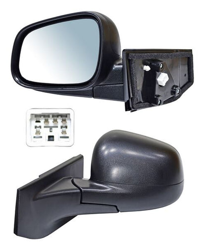 ESPEJO IZQUIERDO BEAT 18-21 ELÉCTRICO POROSO CON DESEMPAÑANTE 5 PINES CHEVROLET SPARK 2011-2017 TYG