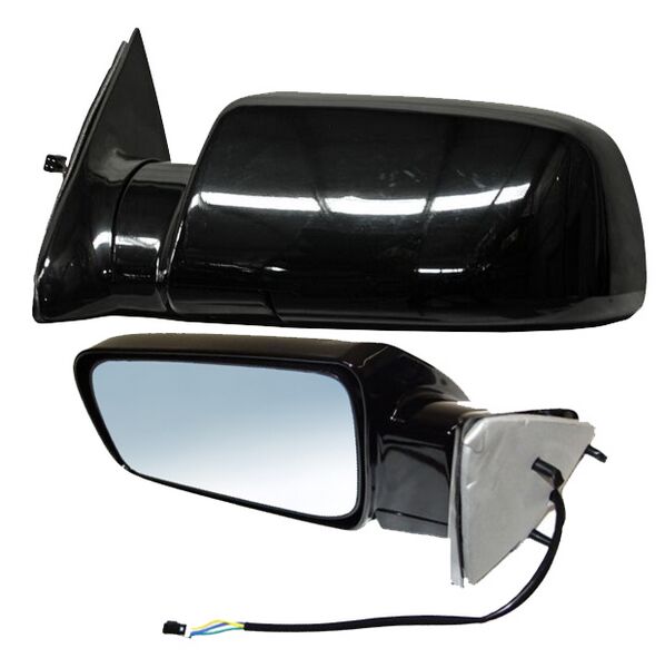 ESPEJO IZQUIERDO ELÉCTRICO NEGRO 4 PINES 28905 730 CHEVROLET SUBURBAN/ SILVERADO 1992-1998 TYG