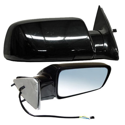 ESPEJO DERECHO ELÉCTRICO NEGRO 4 PINES 28905 650.04 730 CHEVROLET SUBURBAN/ SILVERADO 1992-1998 TYG