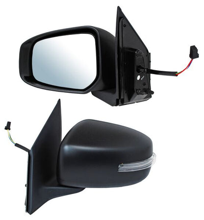 ESPEJO IZQUIERDO MIRAGE G4 19-24 / 5P 15-19 ELÉCTRICO CON DESEMPAÑANTE CON DIRECCIONAL PARA PINTAR 5 PINES 28905 DODGE / CHRYSLER ATTITUDE 2015-2024 TYG