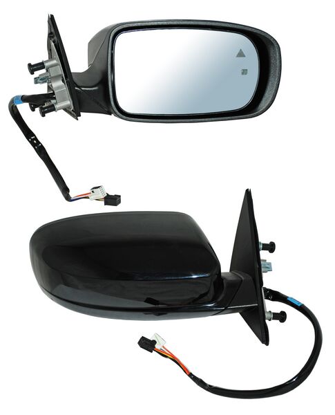 ESPEJO DERECHO ELÉCTRICO CON DESEMPAÑANTE CON SENS PUNTO CIEGO PARA PINTAR 8 PINES CCC3 DODGE / CHRYSLER DODGE CHARGER 2011-2019 TYG