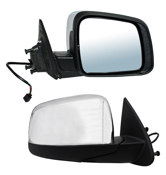 ESPEJO DERECHO ELÉCTRICO CON DESEMPAÑANTE CROM 5 PINES DODGE / CHRYSLER DURANGO 2011-2020 TYG