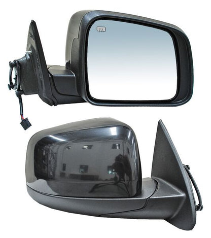 ESPEJO DERECHO ELÉCTRICO CON DESEMPAÑANTE PARA PINTAR 5 PINES DODGE / CHRYSLER DURANGO 2011-2020 TYG