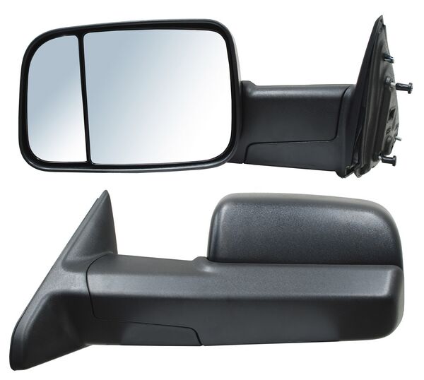 ESPEJO IZQUIERDO PICKUP 1500/ 2500/ 3500/ 4000 SIN CONT POROSO TELESCOPICO DODGE / CHRYSLER DODGE 2009-2016 TYG