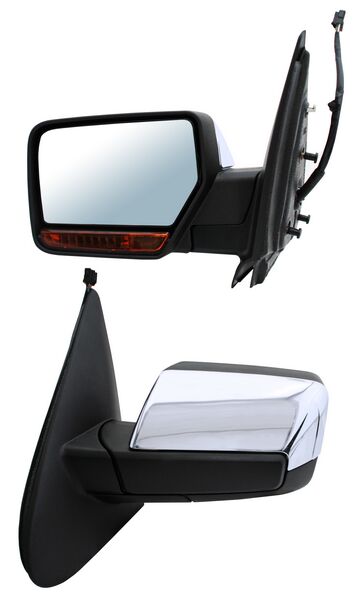 ESPEJO IZQUIERDO ELÉCTRICO CROM CON LUZ INFERIOR CON DESEMPAÑANTE CON DIRECCIONAL CON MEM *****2 FORD EXPEDITION 2007-2017 TYG
