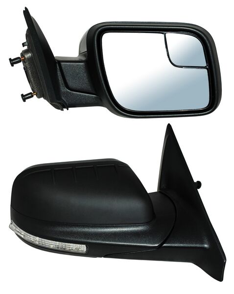 ESPEJO DERECHO ELÉCTRICO CON DIRECCIONAL CON DESEMPAÑANTE AUTOABATIBLE PARA PINTAR CON SENSOR DE PUNTO CIEGO CON MEMORIA CON LUZ INFERIOR FORD EXPLORER LIMITED 2011-2015 / FORD XLT 2011-2015 / FORD 3 2011-2015 TYG