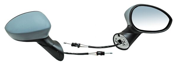 ESPEJO DERECHO CON CONT MANUAL PARA PINTAR . FIAT 500 2009-2015 TYG