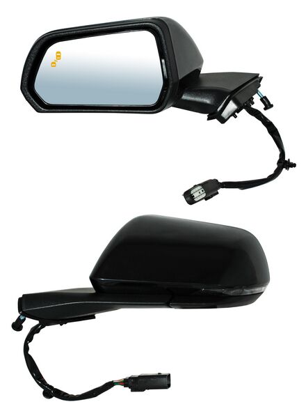 ESPEJO IZQUIERDO ELÉCTRICO 12 PINES CON DIRECCIONAL CON DESEMPAÑANTE PARA PINTAR CON SENSOR DE PUNTO CIEGO CON MEMORIA CON LUZ INFERIOR FORD MUSTANG COUPE / FORD CONVERTIBLE 2015-2022 TYG