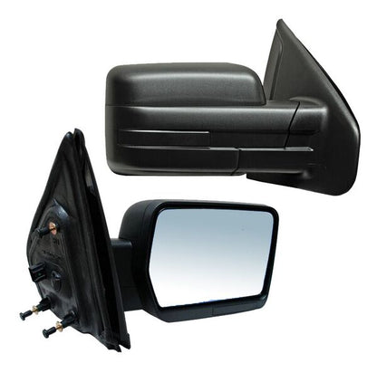 ESPEJO DERECHO PICKUP ELÉCTRICO 4 PINES FORD 2009-2014 TYG
