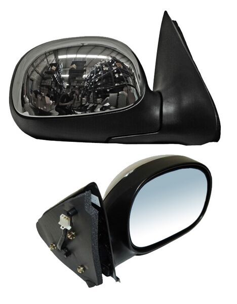ESPEJO DERECHO PICKUP F150/ 250 97-09 ELÉCTRICO CROM 3 PINES 28901 680.06 FORD 1997-2009 TYG