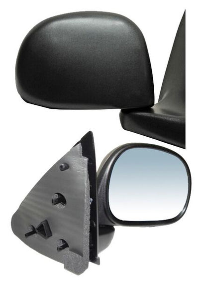 ESPEJO DERECHO PICKUP XL/ F150/ 250 97-09 SIN CONT NEGRO RECTAN LIGHTNING/ LARIAT/ HARLEY/ KING RANCH/ BASE/ XL/ XLT 28906 350.03 FORD 1997-2009 TYG
