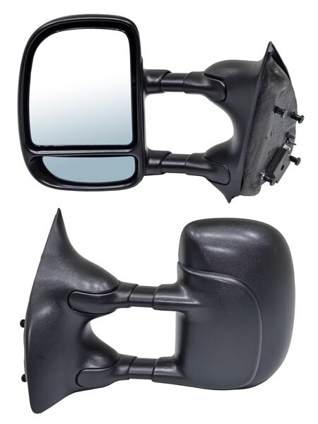 ESPEJO IZQUIERDO PICKUP MANUAL NEGRO LARIAT/HARLEY/KING RANCH NEGRO TELESCOPICO FORD / F-350 1999-2007 TYG