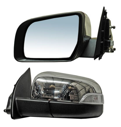 ESPEJO IZQUIERDO ELÉCTRICO CON DIRECCIONAL CROM 7 PINES .12 FORD RANGER 2013-2022 TYG