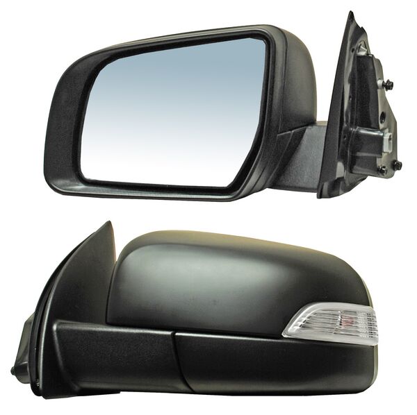 ESPEJO IZQUIERDO ELÉCTRICO CON DIRECCIONAL NEGRO 5 PINES DDD FORD RANGER 2013-2020 TYG