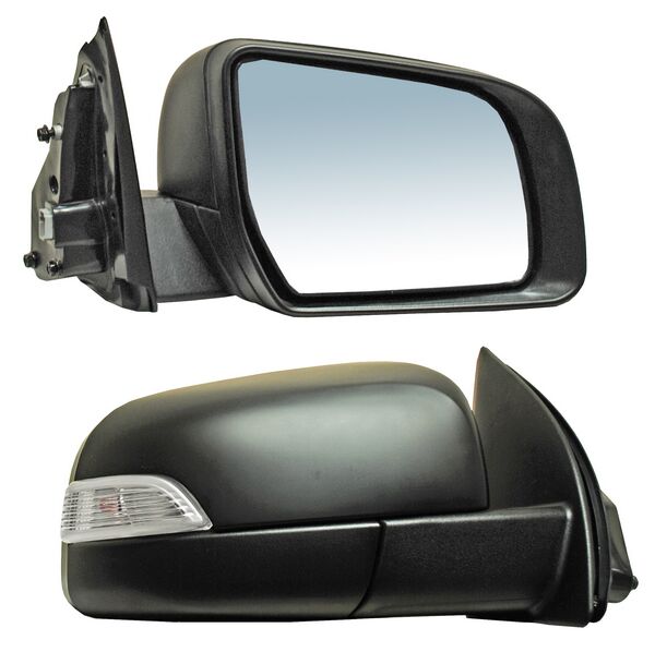 ESPEJO DERECHO ELÉCTRICO CON DIRECCIONAL NEGRO 5 PINES DDD FORD RANGER 2013-2020 TYG