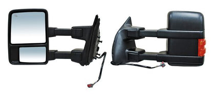 ESPEJO IZQUIERDO ELÉCTRICO 7 PINES CON DIRECCIONAL CON DESEMPAÑANTE TEXTURIZADO FORD SUPER DUTY TELESCOPICO F250 2008-2016 / FORD F350 2008-2016 / FORD F450 2008-2016 / FORD F550 2008-2016 TYG
