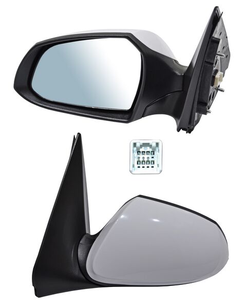 ESPEJO IZQUIERDO ELÉCTRICO 3 PINES 346 .126+ HYUNDAI GRAND I10 2021-2026 TYG
