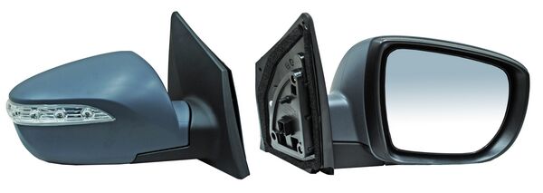 ESPEJO DERECHO ELÉCTRICO CON DESEMPAÑANTE CON DIRECCIONAL PARA PINTAR 5 PINES HYUNDAI IX35 2014-2015 TYG