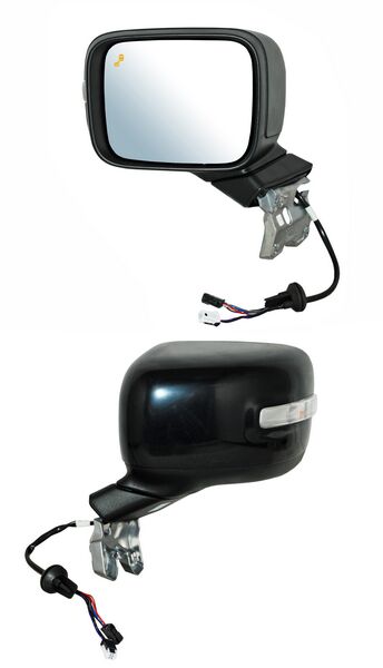 ESPEJO IZQUIERDO ELÉCTRICO PARA PINTAR CON DIRECCIONAL CON DESEMPAÑANTE CON SENS PUNTO CIEGO 7 PINES JEEP RENEGADE 2015-2023 TYG