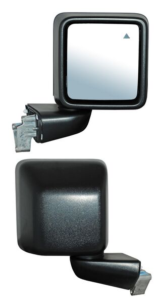 ESPEJO DERECHO GLADIATOR 20-21 ELÉCTRICO POROSO CON DESEMPAÑANTE CON SENS PUNTO CIEGO 7 PINES JEEP WRANGLER 2018-2023 TYG
