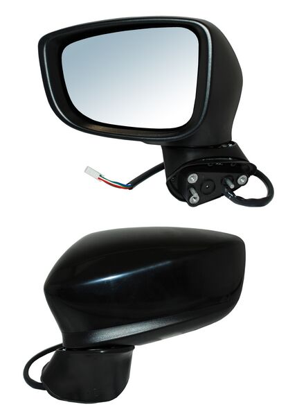 ESPEJO IZQUIERDO ELÉCTRICO CON DESEMPAÑANTE CON DIRECCIONAL PARA PINTAR 7 PINES 220.RM MAZDA 3 2014-2018 TYG