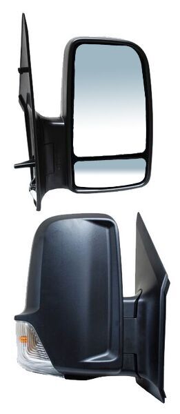 ESPEJO DERECHO CRAFTER 08-18 SIN CONT CON LUZ 2 PINES 28905 1280.06 MERCEDES-BENZ MBENZ SPRINTER 2008-2019 TYG