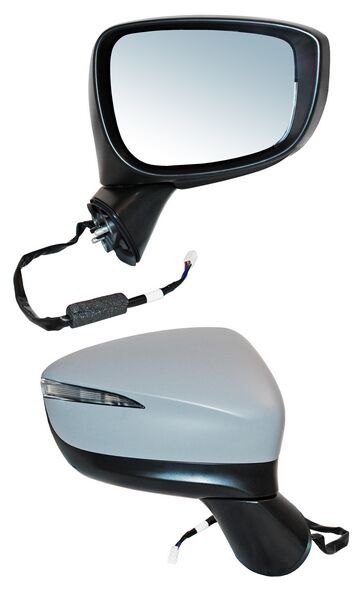 ESPEJO DERECHO ELÉCTRICO PARA PINTAR CON DESEMPAÑANTE CON DIRECCIONAL 6 PINES 1480.06 MAZDA CX-5 2015-2017 TYG