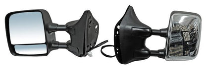 ESPEJO IZQUIERDO ELÉCTRICO 5 PINES CON DESEMPAÑANTE CROMADO NISSAN ARMADA / NISSAN TITAN TELESCOPICO 2004-2015 TYG