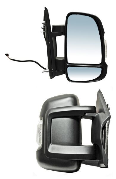 ESPEJO DERECHO FIAT DUCATO 06-24/ RAM PROMASTER 14-18 ELÉCTRICO CON DIRECCIONAL 8 PINES PEUGEOT MANAGER 2009-2014 TYG