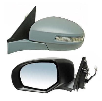 ESPEJO IZQUIERDO ELÉCTRICO CON DIREC PARA PINTAR 5 PINES SUZUKI SWIFT 2012-2016 TYG