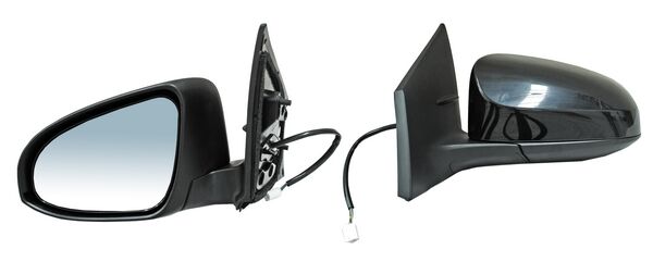 ESPEJO IZQUIERDO ELÉCTRICO PARA PINTAR CON DESEMPAÑANTE 5 PINES TOYOTA COROLLA 2014-2019 TYG