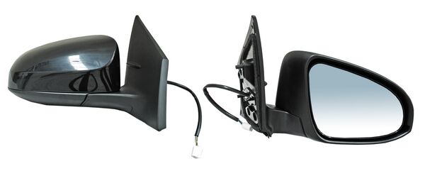 ESPEJO DERECHO ELÉCTRICO PARA PINTAR CON DESEMPAÑANTE 5 PINES 680.06 TOYOTA COROLLA 2014-2019 TYG