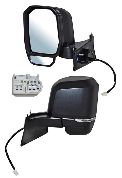 ESPEJO IZQUIERDO ELÉCTRICO PARA PINTAR CON DIRECCIONAL 5 PINES TOYOTA HIACE 2020-2023 TYG