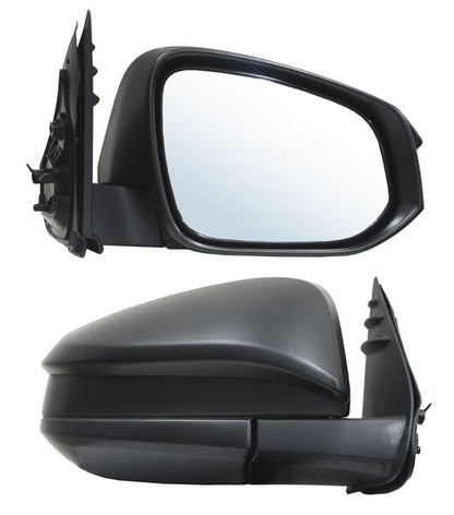 ESPEJO DERECHO SIN CONT NEGRO 4X2/ BASE/ CHASIS CAB 28610 480.06 TOYOTA HILUX 2016-2025 TYG