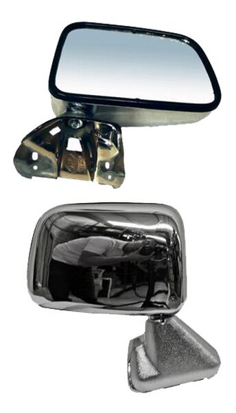 ESPEJO DERECHO PICKUP SIN CONT CROM TOYOTA 1984-1988 TYG