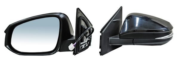 ESPEJO IZQUIERDO ELÉCTRICO CON DIRECCIONAL PARA PINTAR CON DESEMPAÑANTE 7 PINES TOYOTA RAV-4 2013-2018 TYG