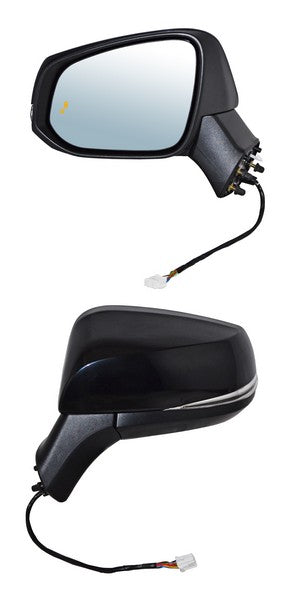 ESPEJO IZQUIERDO ELÉCTRICO CON DESEMPAÑANTE CON DIRECCIONAL CON LUZ INFERIOR CON SENS PUNTO CIEGO PARA PINTAR ADVENTURE/ LIMITED 10 PINES TOYOTA RAV-4 2019-2025 TYG