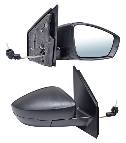 ESPEJO DERECHO CON CONT MANUAL POROSO 2252 VOLKSWAGEN POLO NUEVO 2013-2014 TYG
