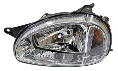 FARO IZQUIERDO CON AJUSTE CHEVROLET / SWING / JOY / MONZA 2001-2003 LISO 678. TYC