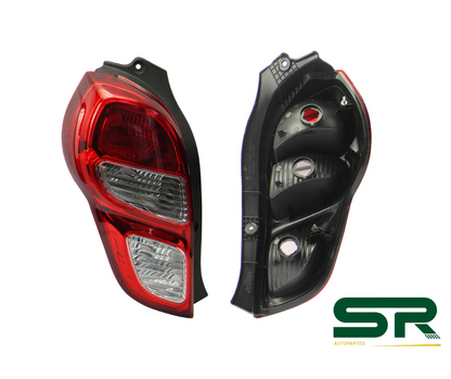CALAVERA IZQUIERDA S/ARNES 5PTAS (ROJO/BLANCO/BLANCO) CHEVROLET BEAT HB 2018-2021 DIFORZA