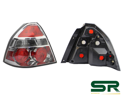 CALAVERA IZQUIERDA S/ARNES F/CROMADO C/MICAS ROJAS (AVEO 2017) CHEVROLET AVEO 2007-2011 DIFORZA