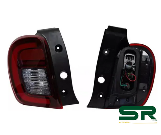 CALAVERA IZQ C/ARNES CLARA C/DRL C/SOQUET (ROJO/BLANCO) NISSAN MARCH 21-24 DIFORZA