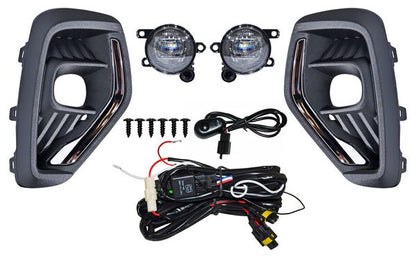FARO DE NIEBLA FORD ESCAPE 2023-2024 ST LED C / PARRILLA JGO 352 TYG