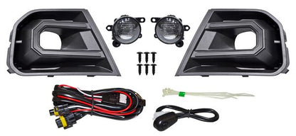 FARO DE NIEBLA FORD RANGER 2023-2025 WILDTRAK LED C / PARRILLAS JGO 352 TYG