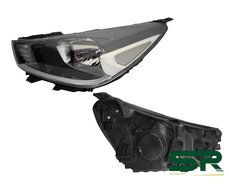 FARO IZQ F/NEGRO C/MOTOR S/LUPA (SEDAN/H-BACK) KIA RIO 18-23 DIFROZA