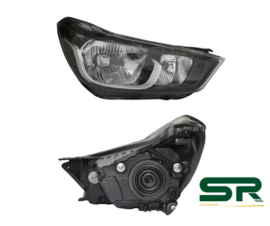 FARO DER FONDO CROMADO (NUEVA LINEA) CHEVROLET SPARK 16-18 DIFORZA