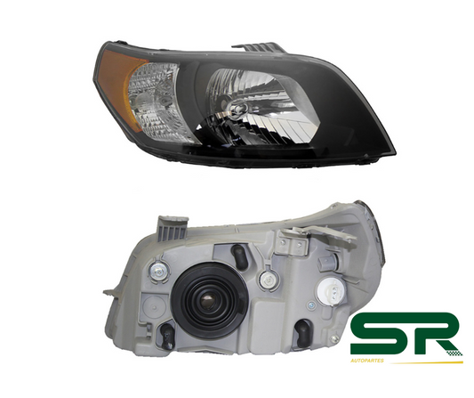 FARO DER F/NEGRO C/MICA AMBAR CHEVROLET AVEO 12-17 DIFORZA