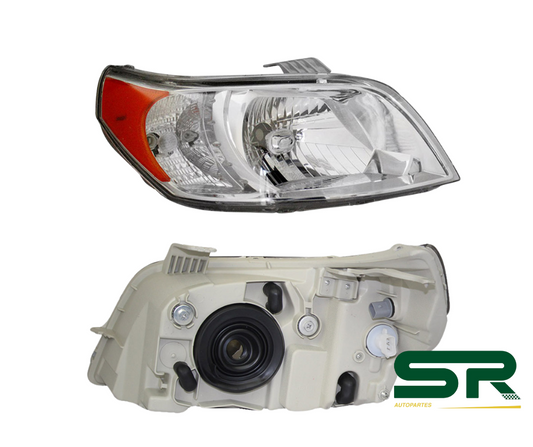 FARO DER F/CROMADO C/MICA AMBAR CHEVROLET AVEO 12-17 DIFORZA