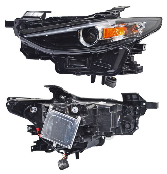 FARO IZQUIERDO NEGRO LED MAZDA 3 2019-2025 I SPORT / I SPORT MHEV S 723M TYC