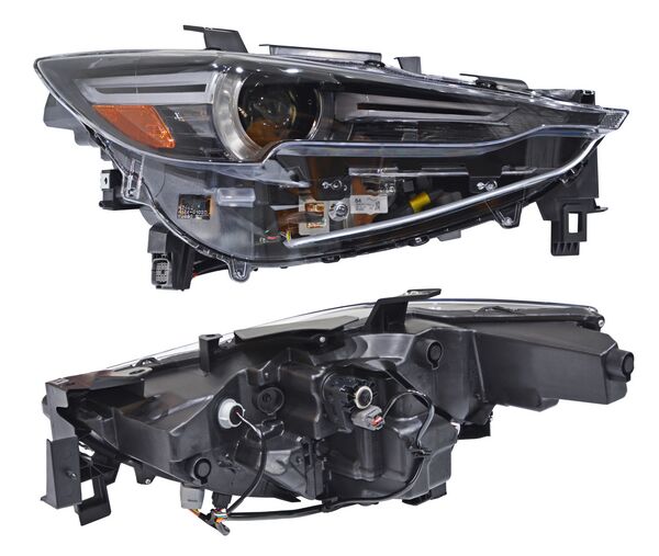 FARO DERECHO CON MOTOR LED MAZDA CX5 2018-2021 S C / FUNC DE LUZ ADAP TYC